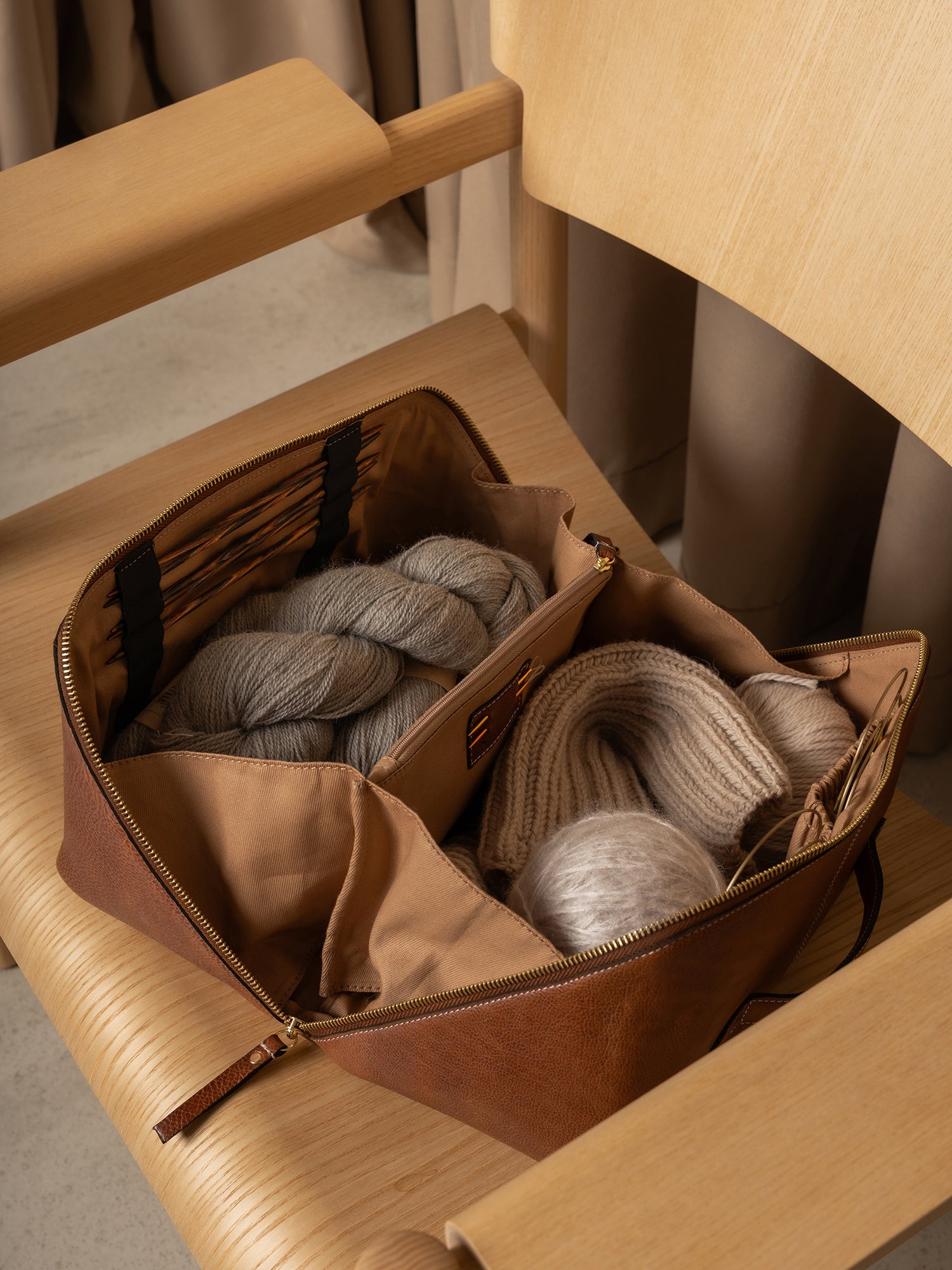 PROJECT Project 10 Organizer Walnut/Gold