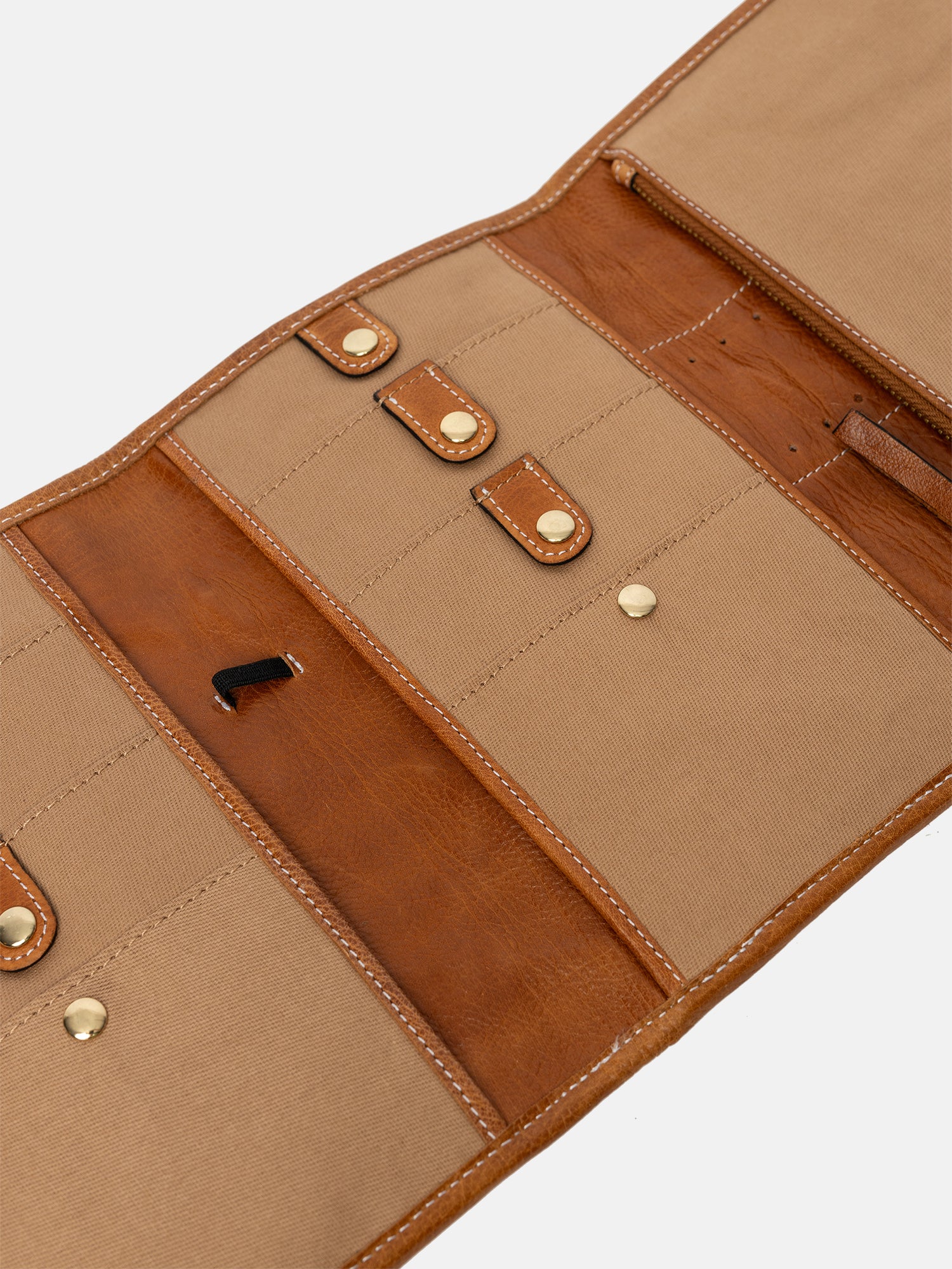 PROJECT Project 22 Needle Case Burned Tan/Gold