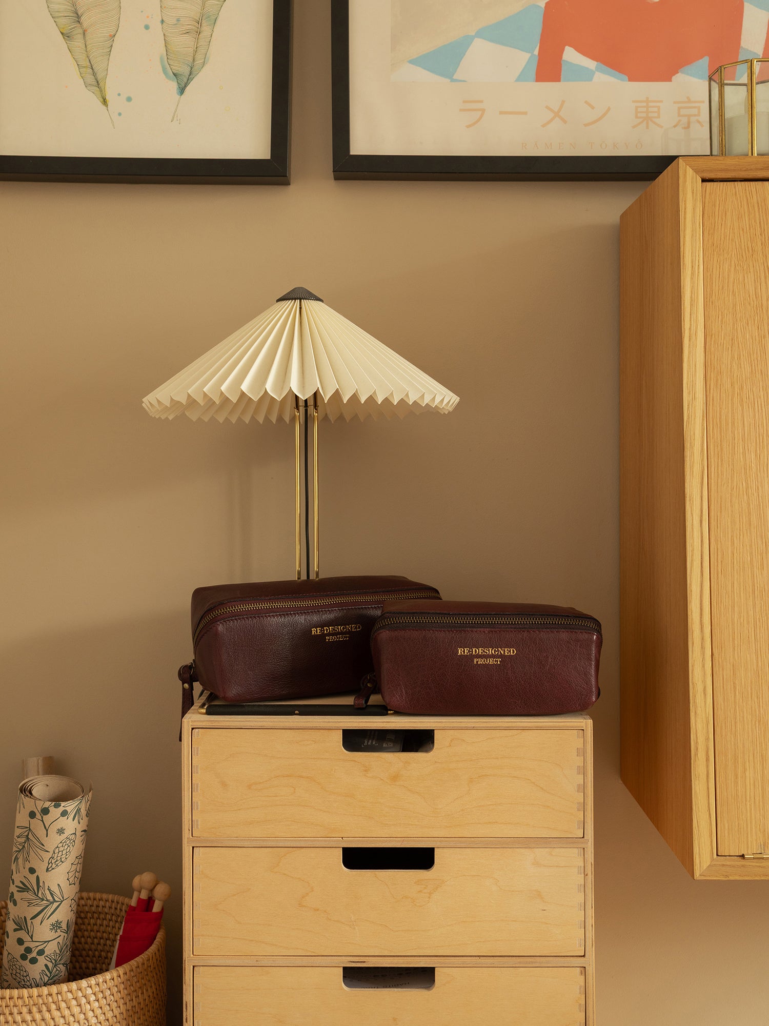 PROJECT Project 36 Organizing Pouches Dark Cherry