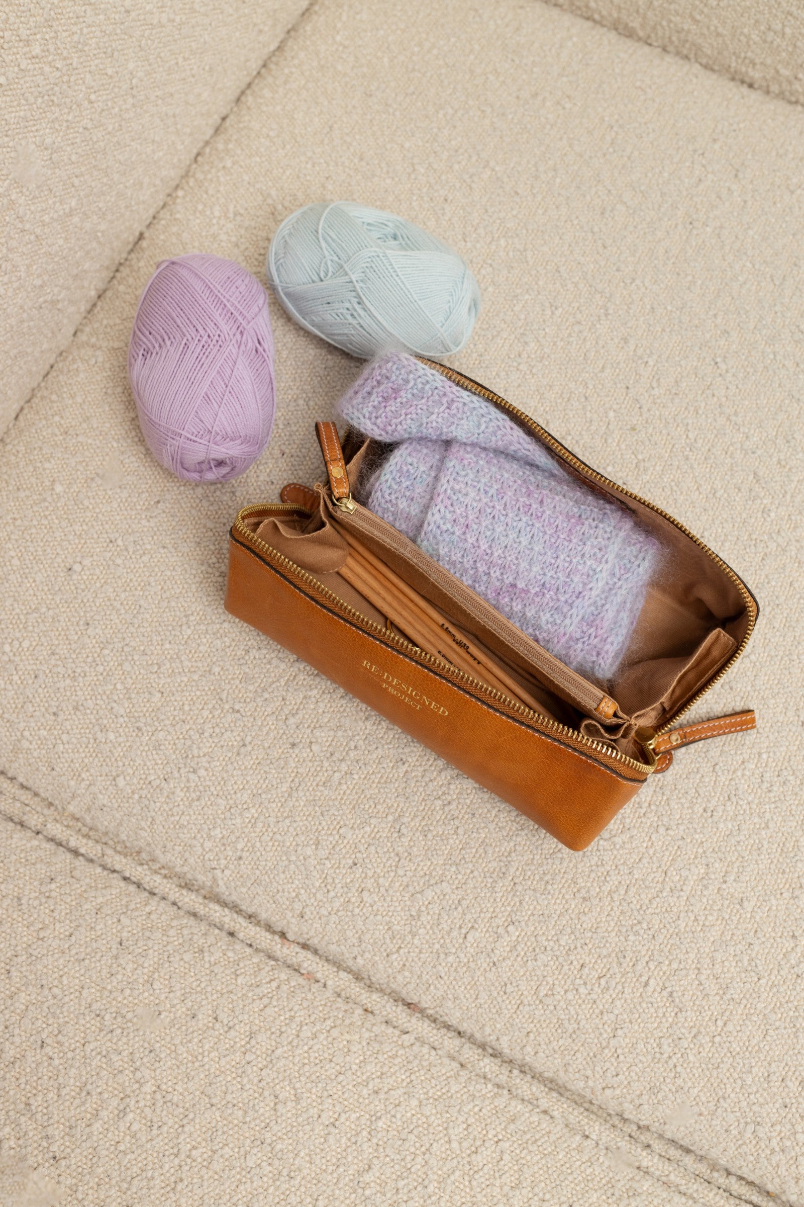 PROJECT Project 41 Organizing Pouches Burned Tan