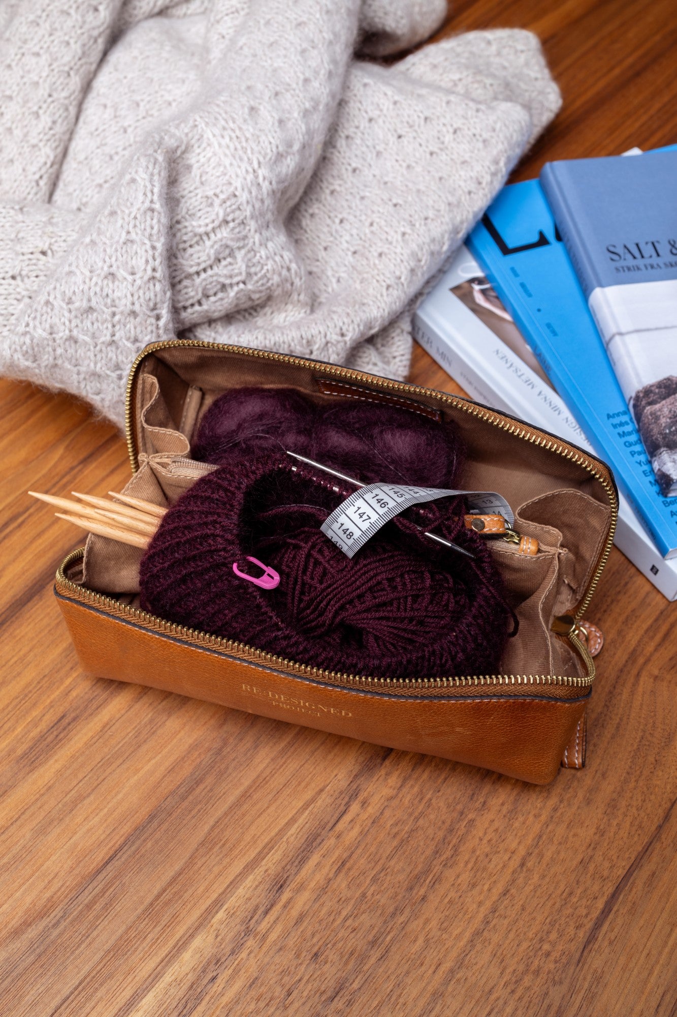 PROJECT Project 41 Organizing Pouches Burned Tan