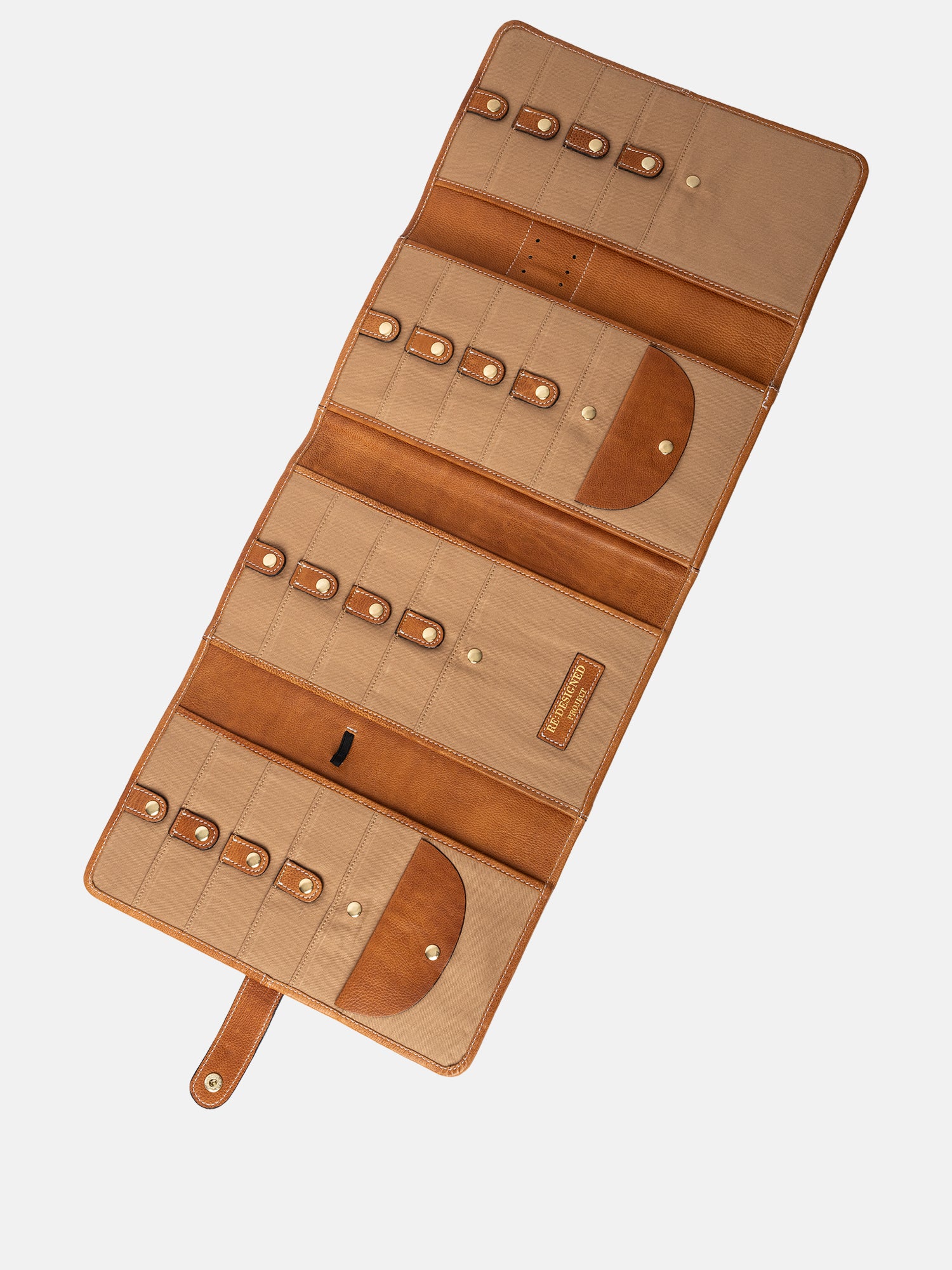 PROJECT Project 82 Needle Case Burned Tan/Gold