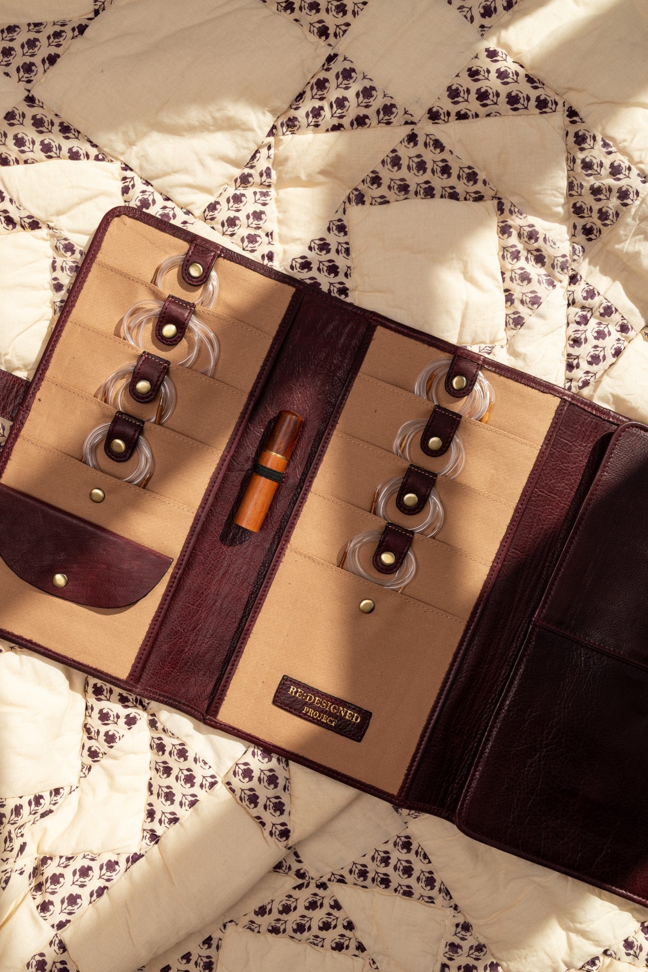 PROJECT Project 82 Needle Case Dark Cherry