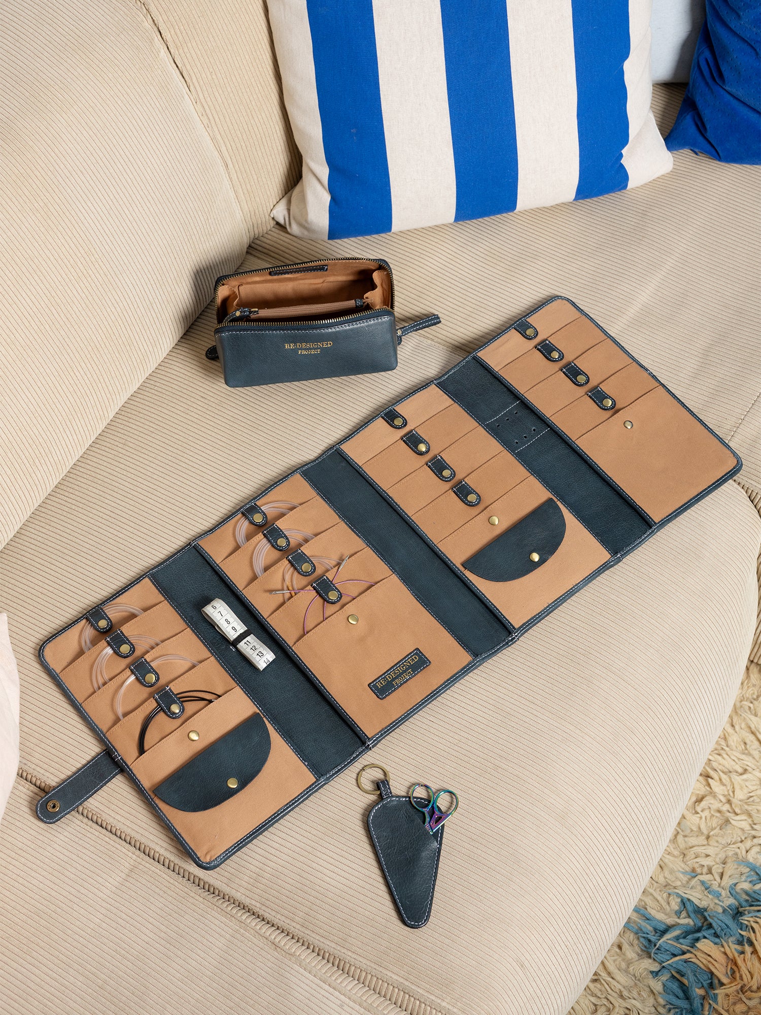 PROJECT Project 82 Needle Case Sapphire Blue