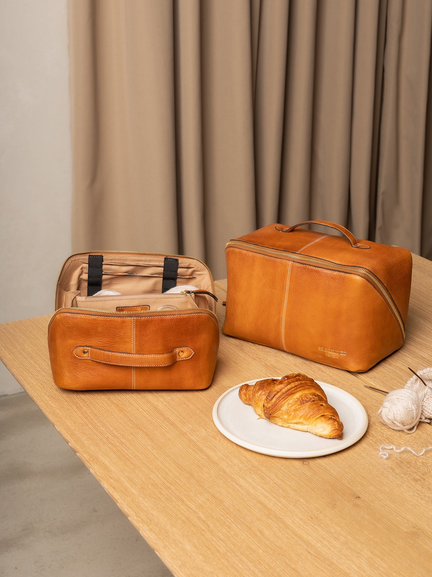 PROJECT Project 9 Organizer Burned Tan/Gold