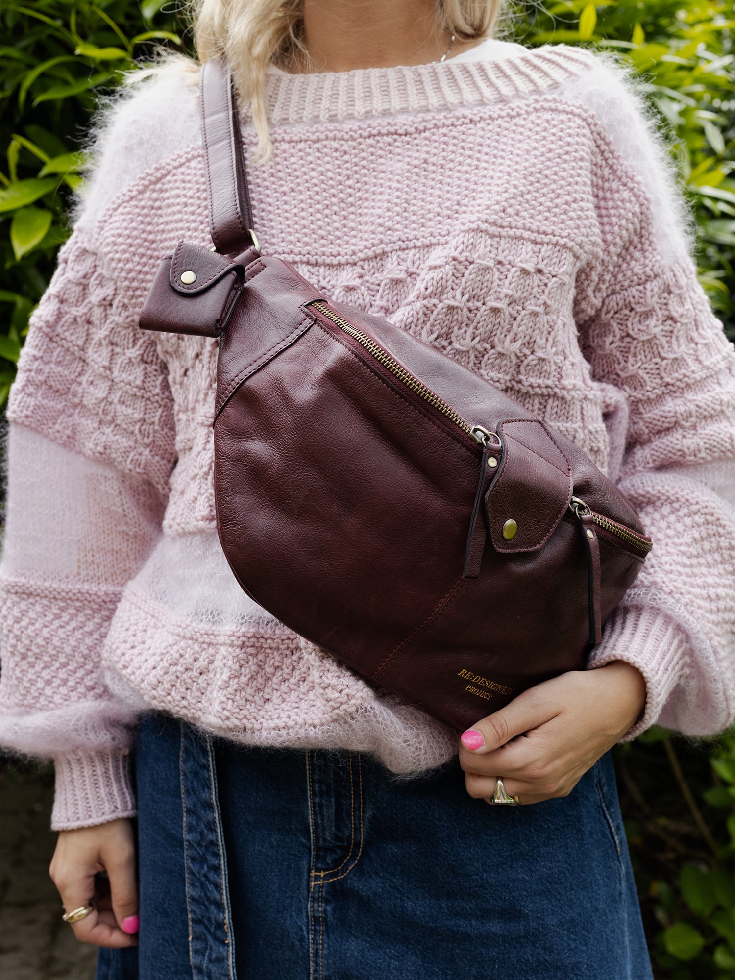 PROJECT Project 95 Bumbag Dark Cherry
