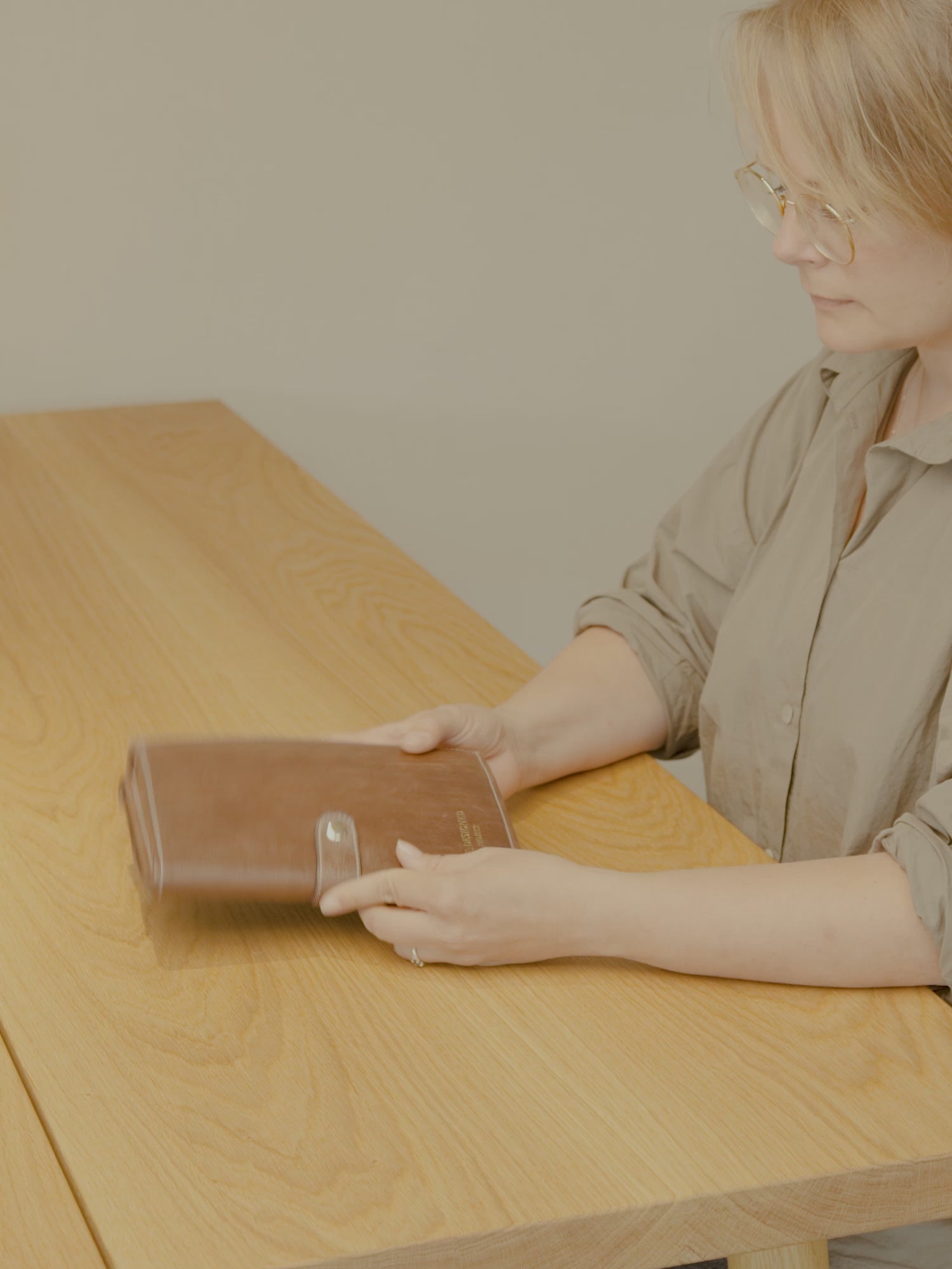 PROJECT Project 14 Needle Case Taupe