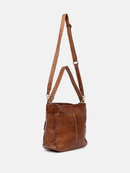 PROJECT Project 1 Shoulder bag Walnut/Gold