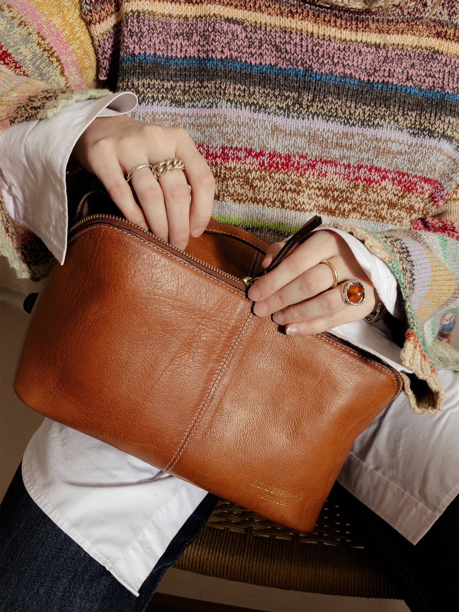 PROJECT Project 10 Organizer Walnut/Gold