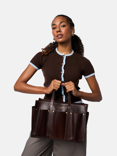 PROJECT Project 132 Crossovers & Carriers Dark Brown
