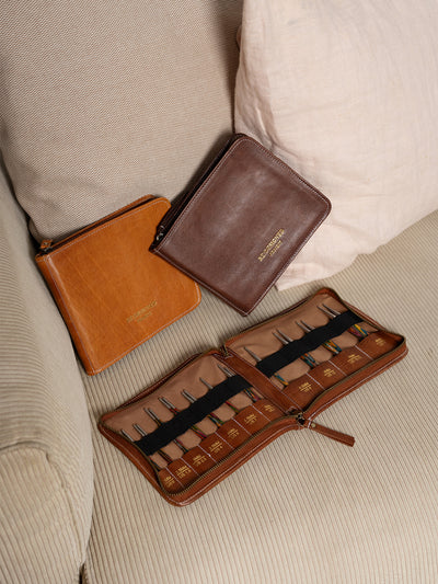 PROJECT Project 136 Needle Case Burned Tan