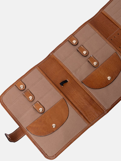 PROJECT Project 14 Needle Case Burned Tan/Gold