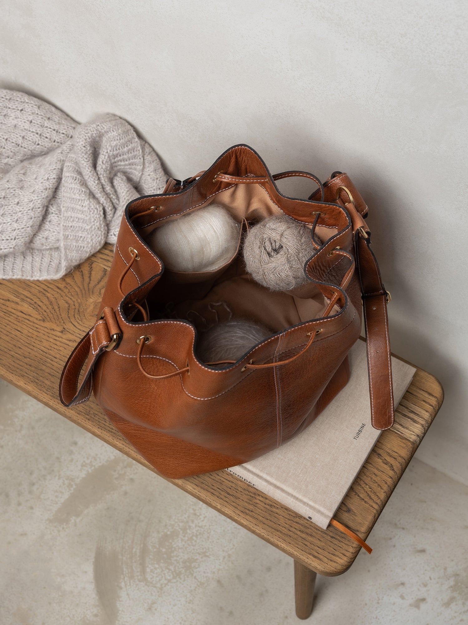 PROJECT Project 20 Bucket Bag Walnut/Gold