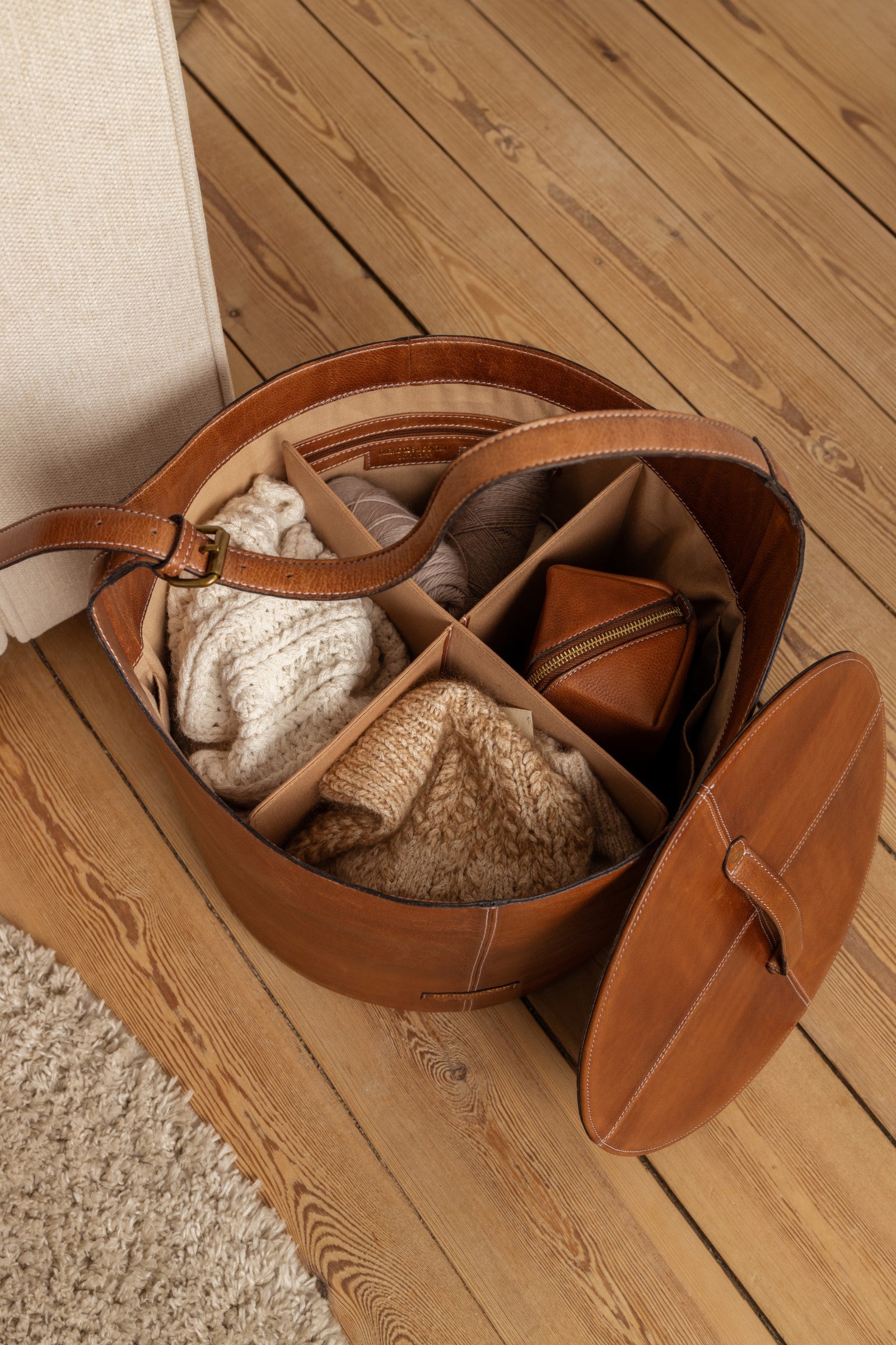 PROJECT Project 27 Project bag Walnut