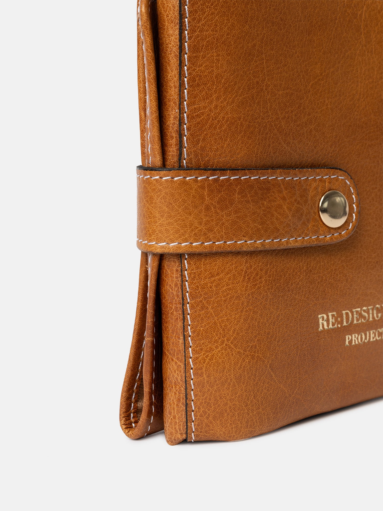 PROJECT Project 34 Needle Case Burned Tan/Gold
