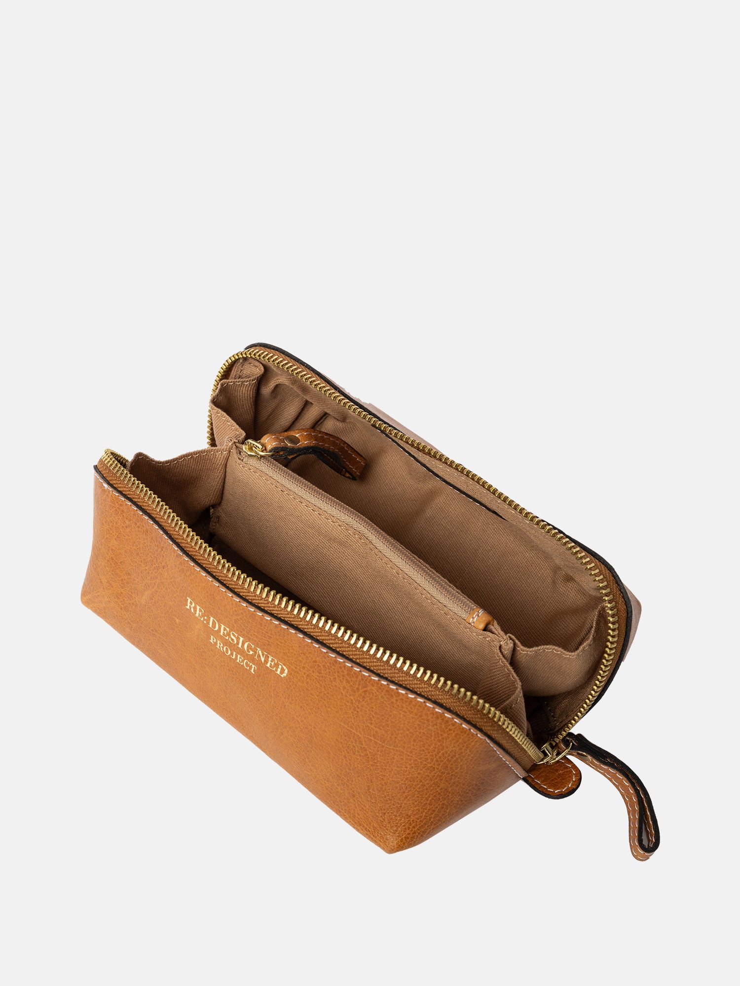 PROJECT Project 36 Organizing Pouches Burned Tan/Gold