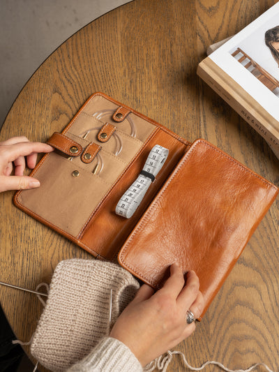 PROJECT Project 7 Needle Case Burned Tan/Gold