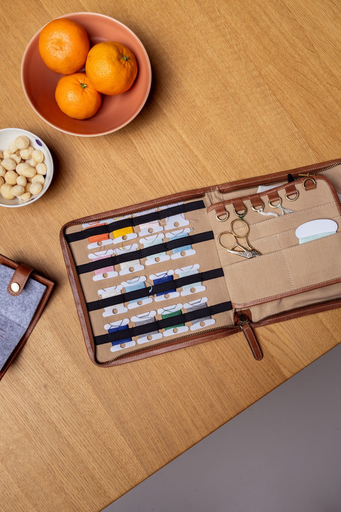 PROJECT Project 77 Sewing Machine Accessories Walnut