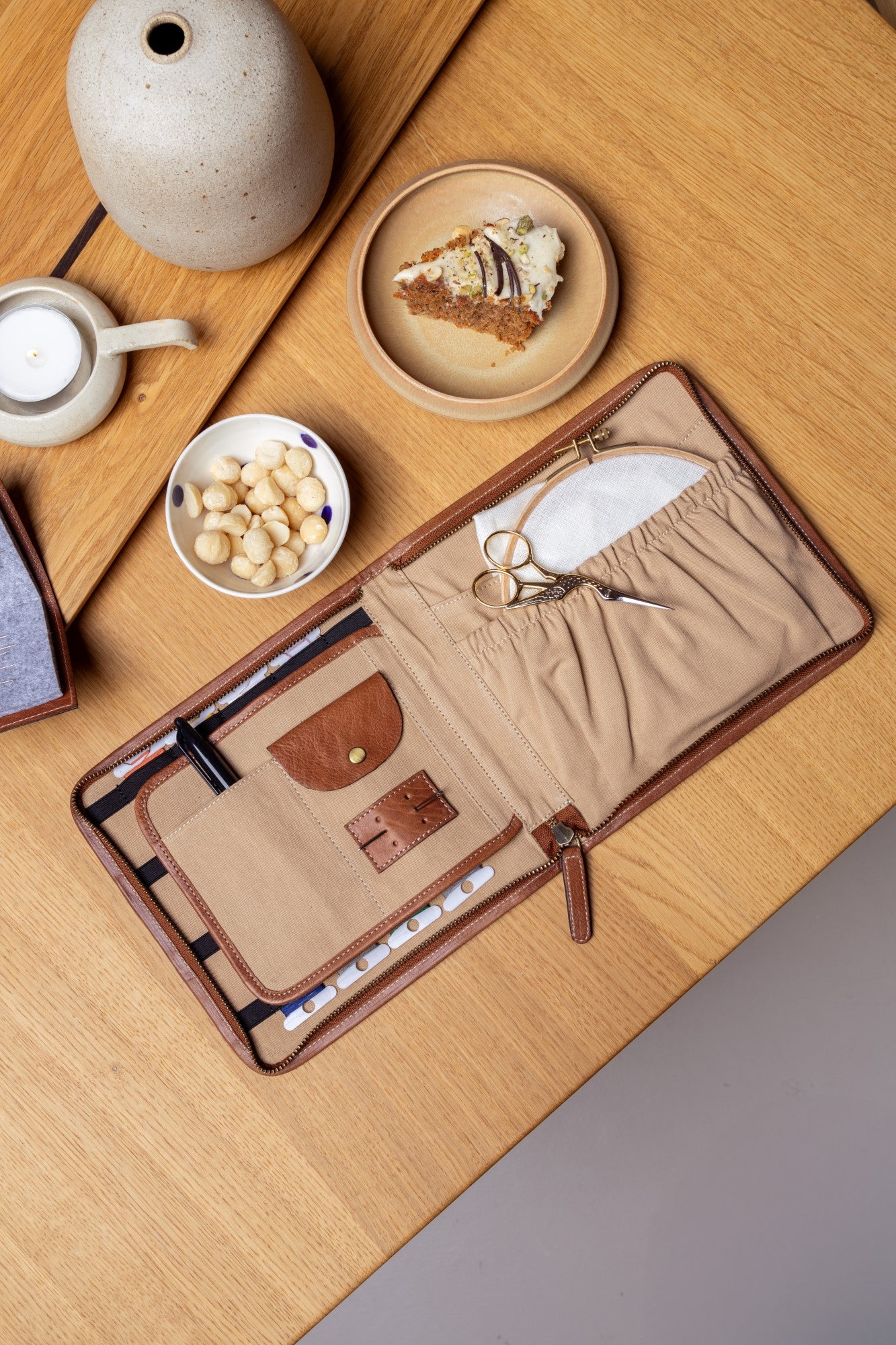 PROJECT Project 77 Sewing Machine Accessories Walnut