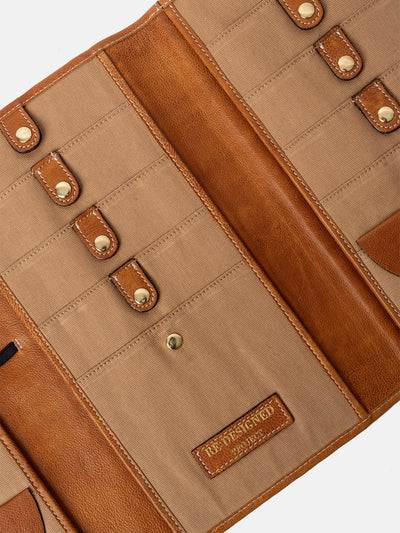 PROJECT Project 82 Needle Case Burned Tan/Gold