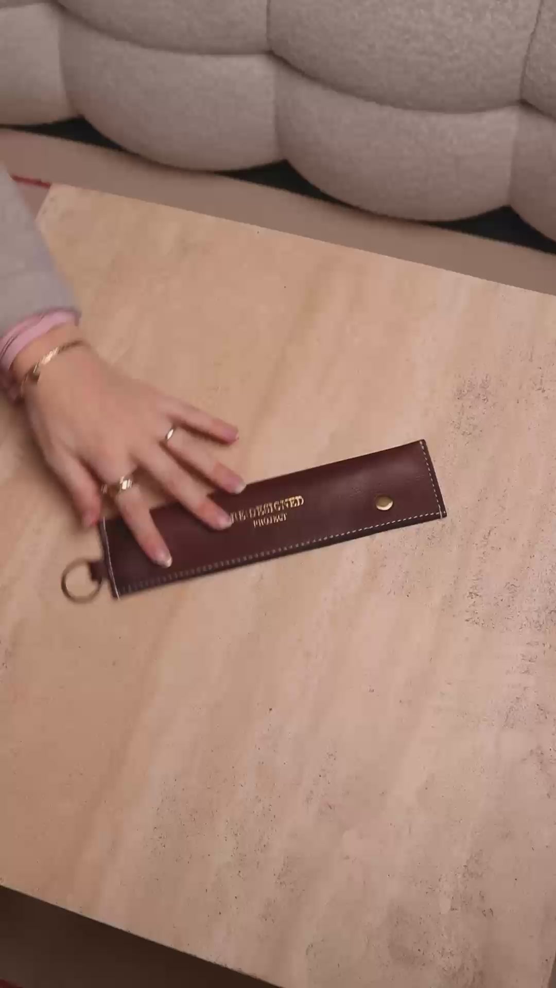 PROJECT Project 126 Organizing Pouches Walnut