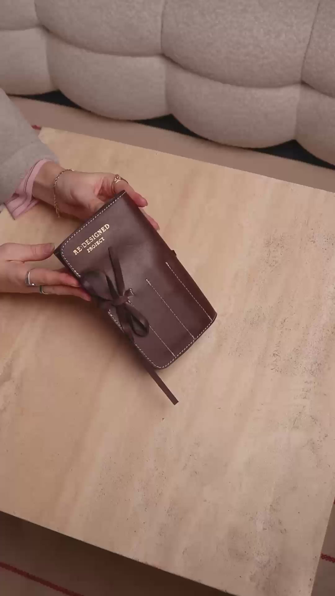 PROJECT Project 130 Needle Case Dark Brown