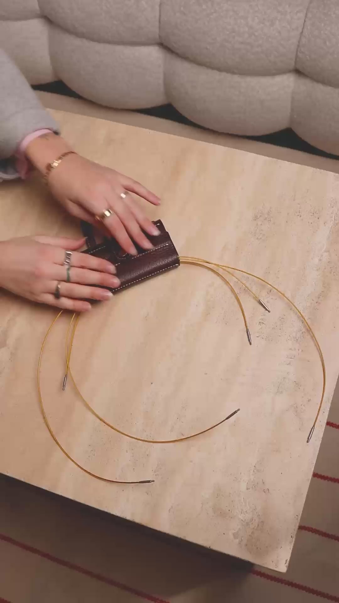PROJECT Project 128 Organizing Pouches Walnut