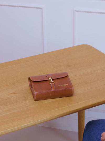 PROJECT Project 93 Needle Case Burned Tan/Gold